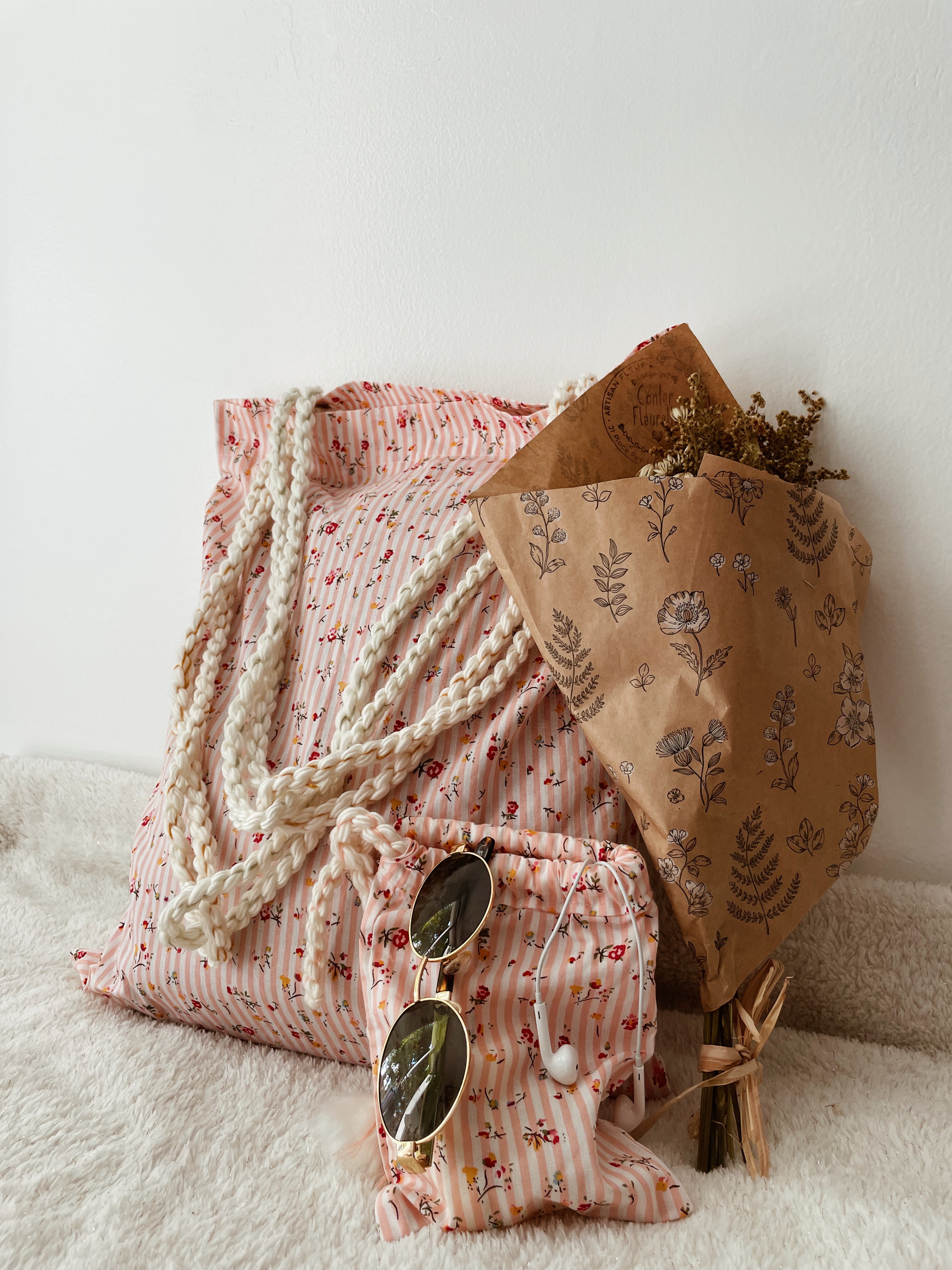 Tote bag & pochette - Bloom